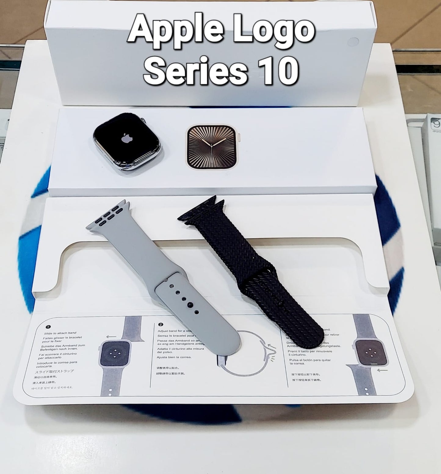 Series 10 Apple Logo Smart Watch